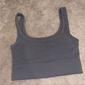 Seamless Gray Tank
